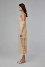 Load image into Gallery viewer, Butterlight Halo Midi Dress