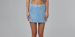 Load image into Gallery viewer, Cosmic Blue Sky Skirt