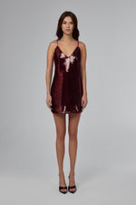 Load image into Gallery viewer, Scarlet Dust Mini Dress