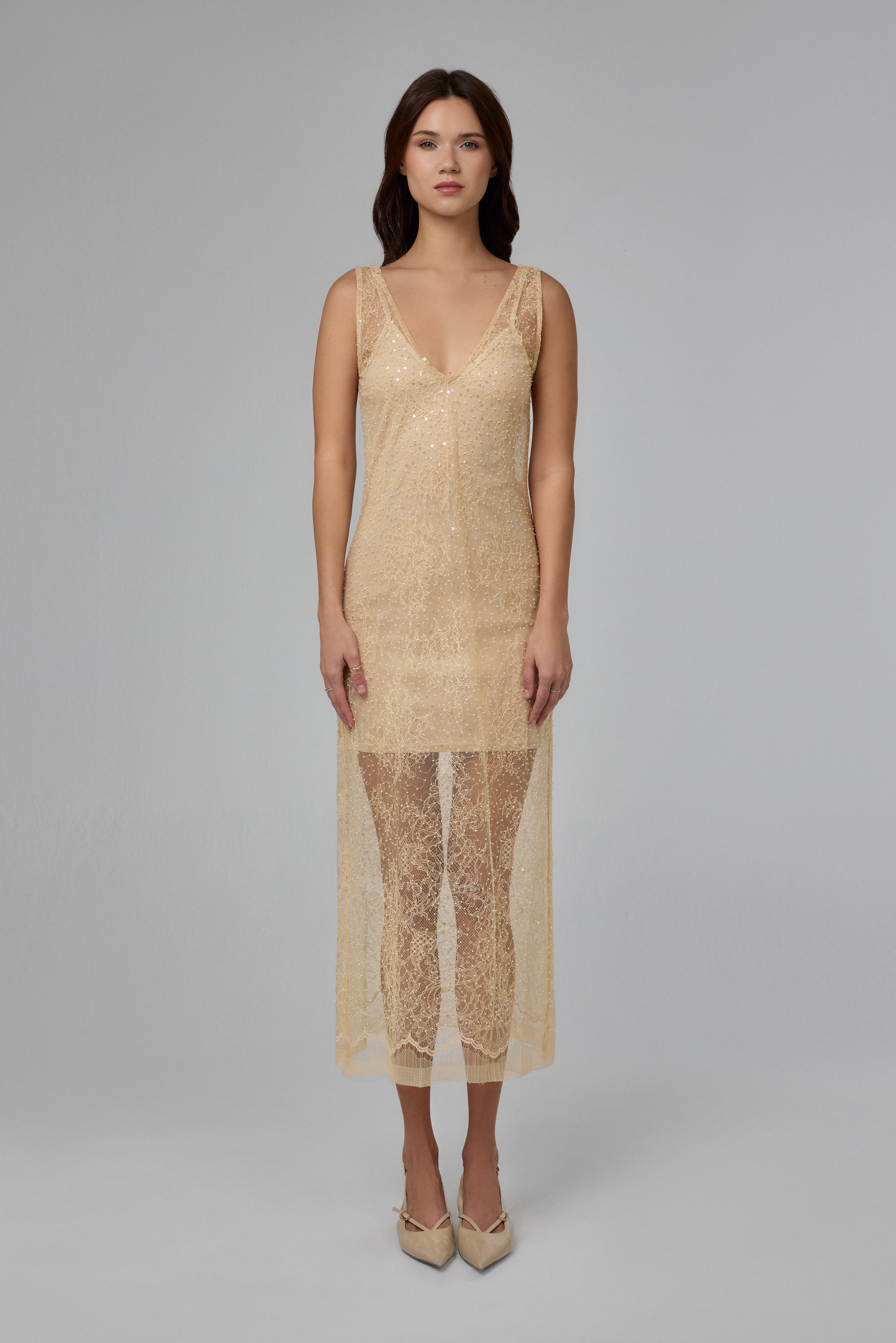 Butterlight Halo Midi Dress
