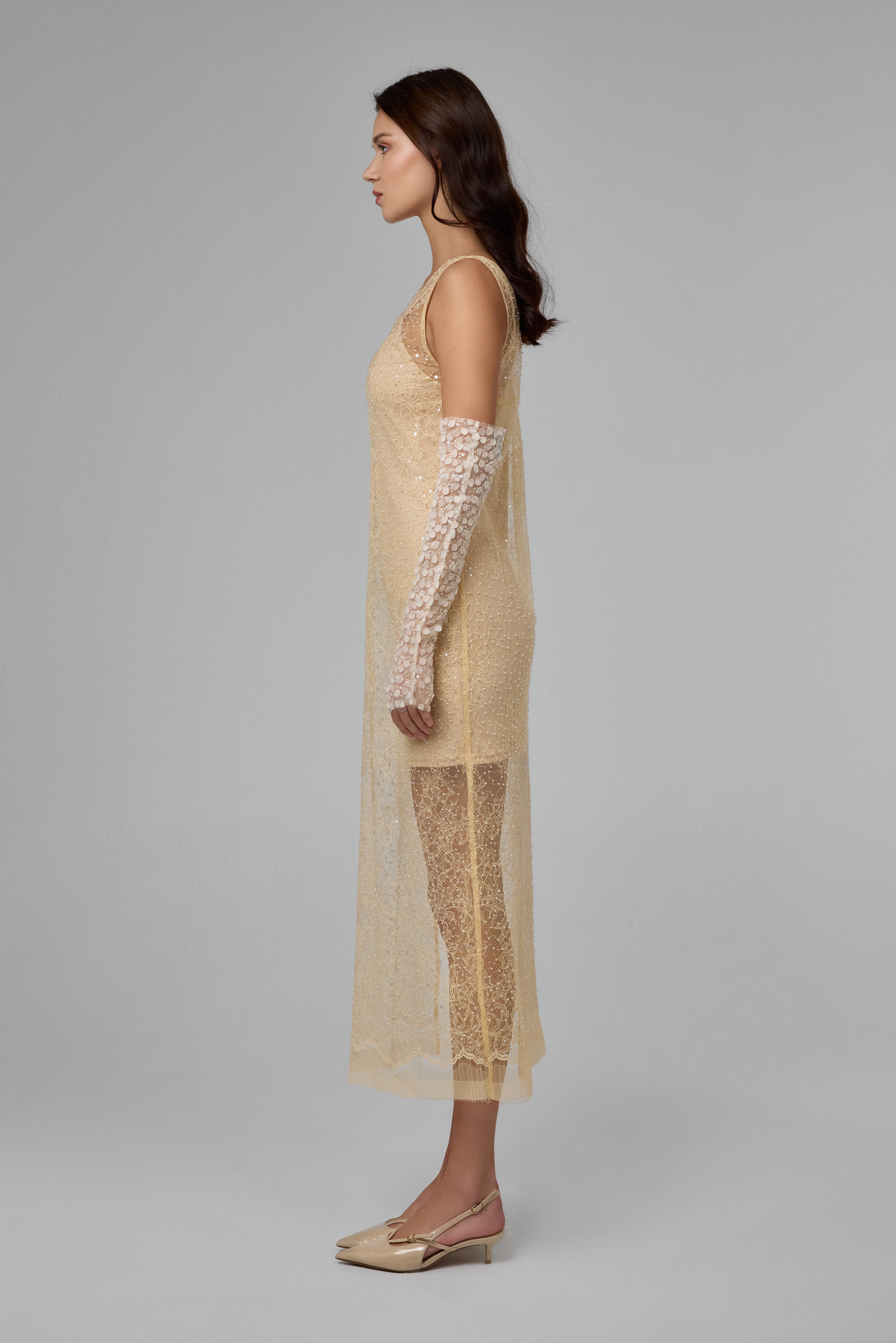 Butterlight Halo Midi Dress