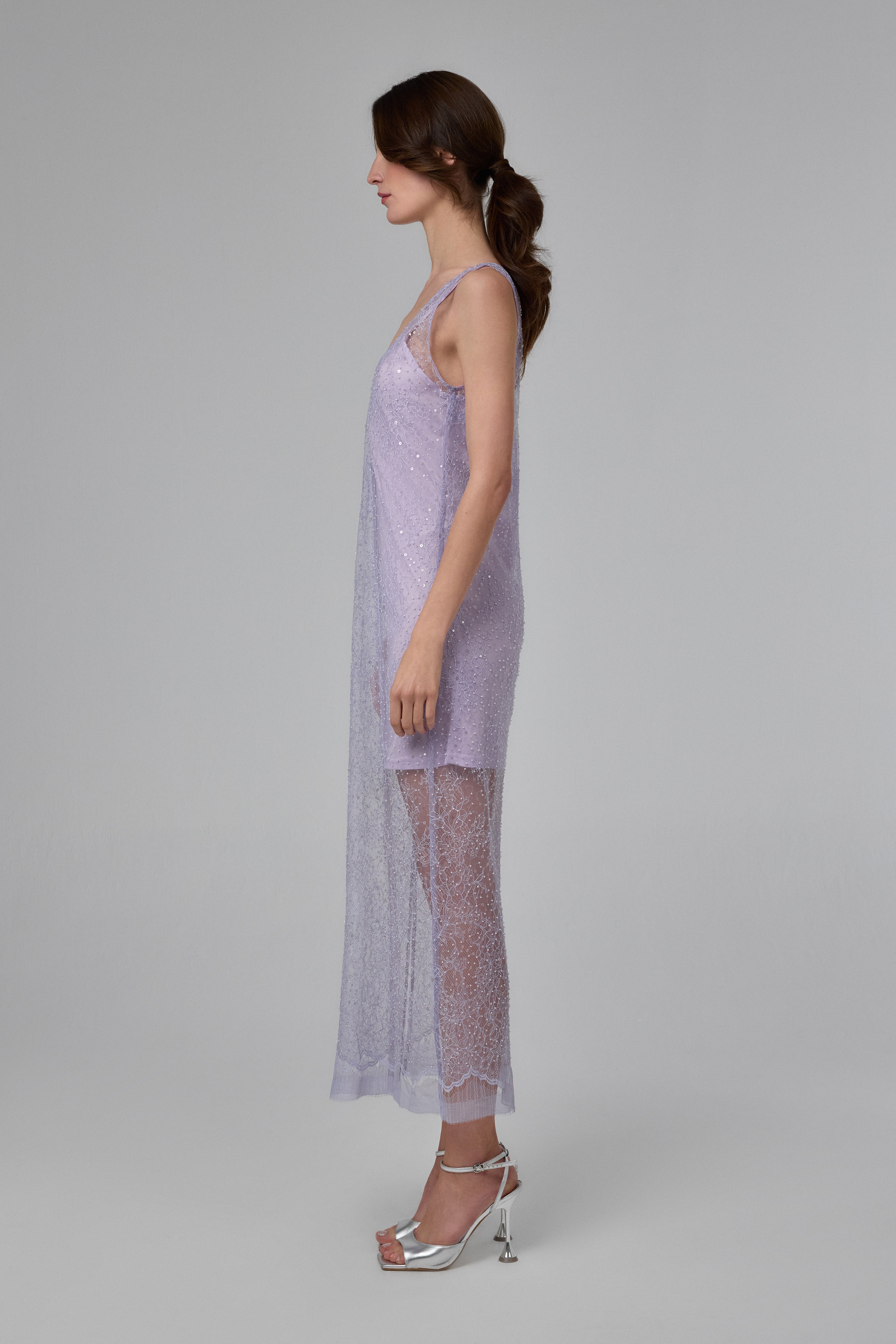 Lavender Haze Midi Dress