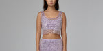 Load image into Gallery viewer, Cosmic Lilac Crop Top