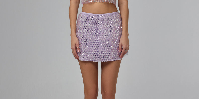 Cosmic Lilac Skirt