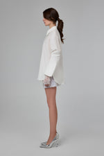 Load image into Gallery viewer, Cosmic Ice White shirt