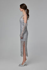 Load image into Gallery viewer, MOON 11:11 Midi Dress
