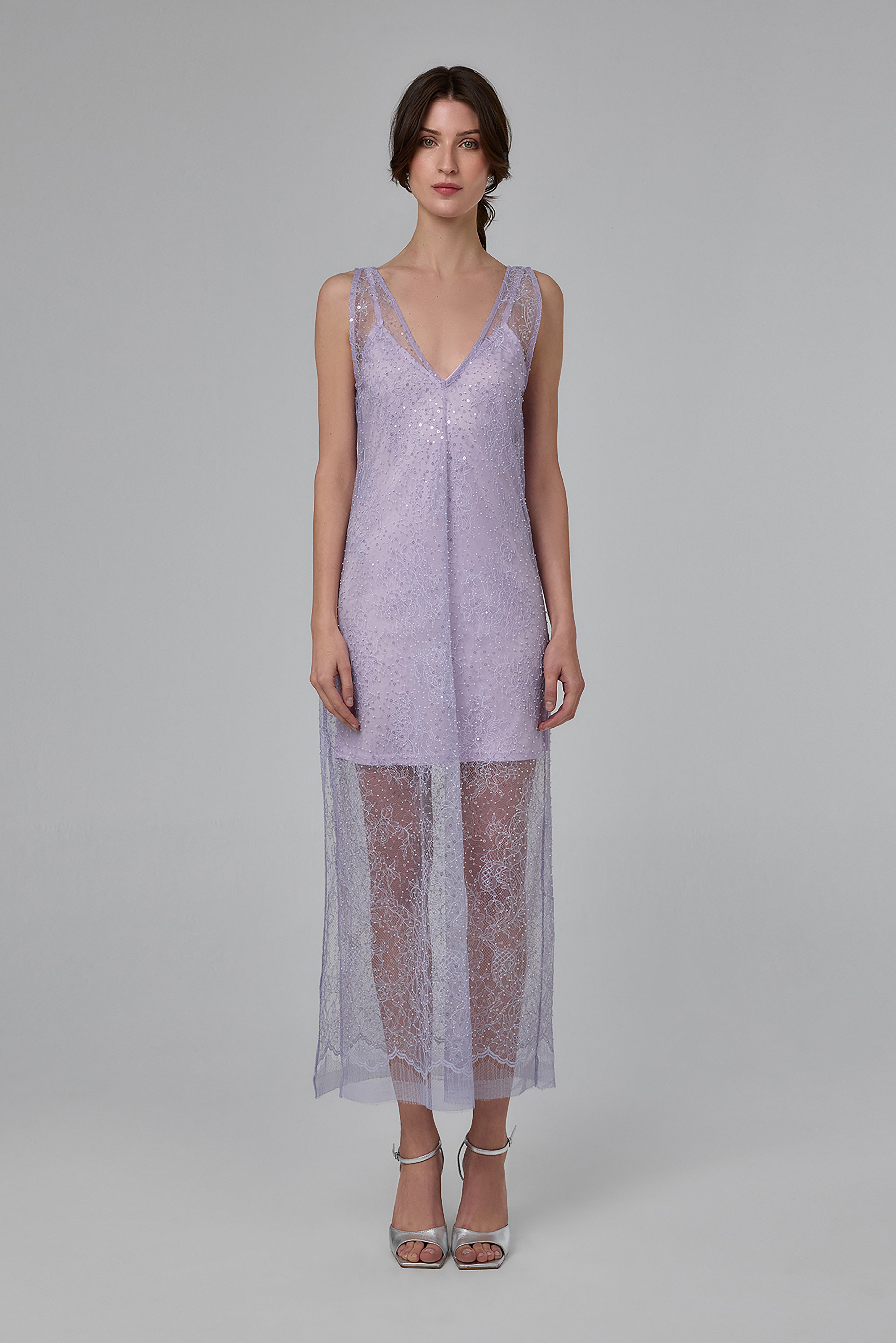 Lavender Haze Midi Dress
