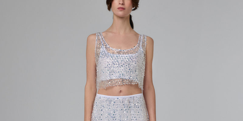 Cosmic Ice Crop Top