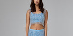 Load image into Gallery viewer, Cosmic Blue Sky Crop Top
